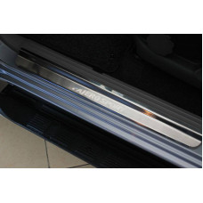 Накладки на пороги AluFrost до Mitsubishi Pajero Sport II 2009+
