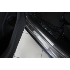 Накладки на пороги AluFrost до Peugeot Partner II 2008 +